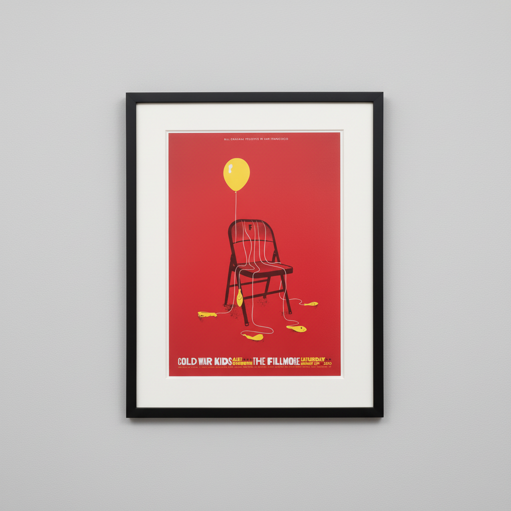 Cold War Kids Poster - Gallery Wall