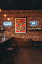 Cows Hammerhead Poster in Mechanics Brewery