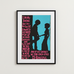 Gestalt Prayer Poster - Gallery Wall