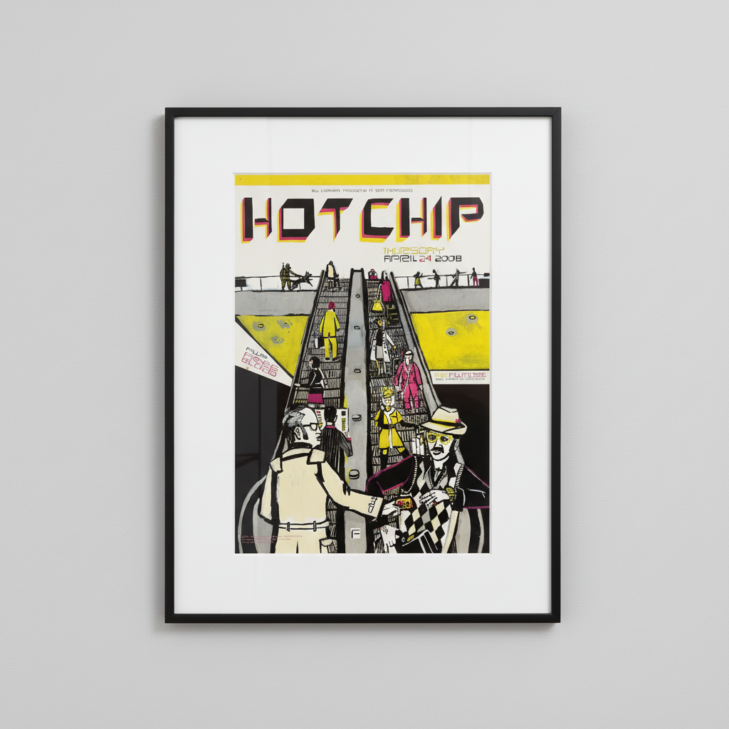 Hot Chip Poster - Gallery Wall