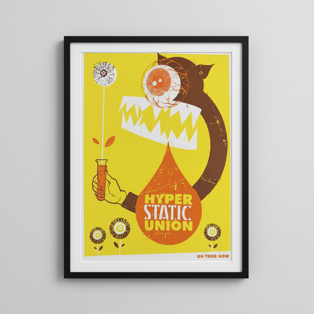 Hyper Static Union Poster - Gallery Wall