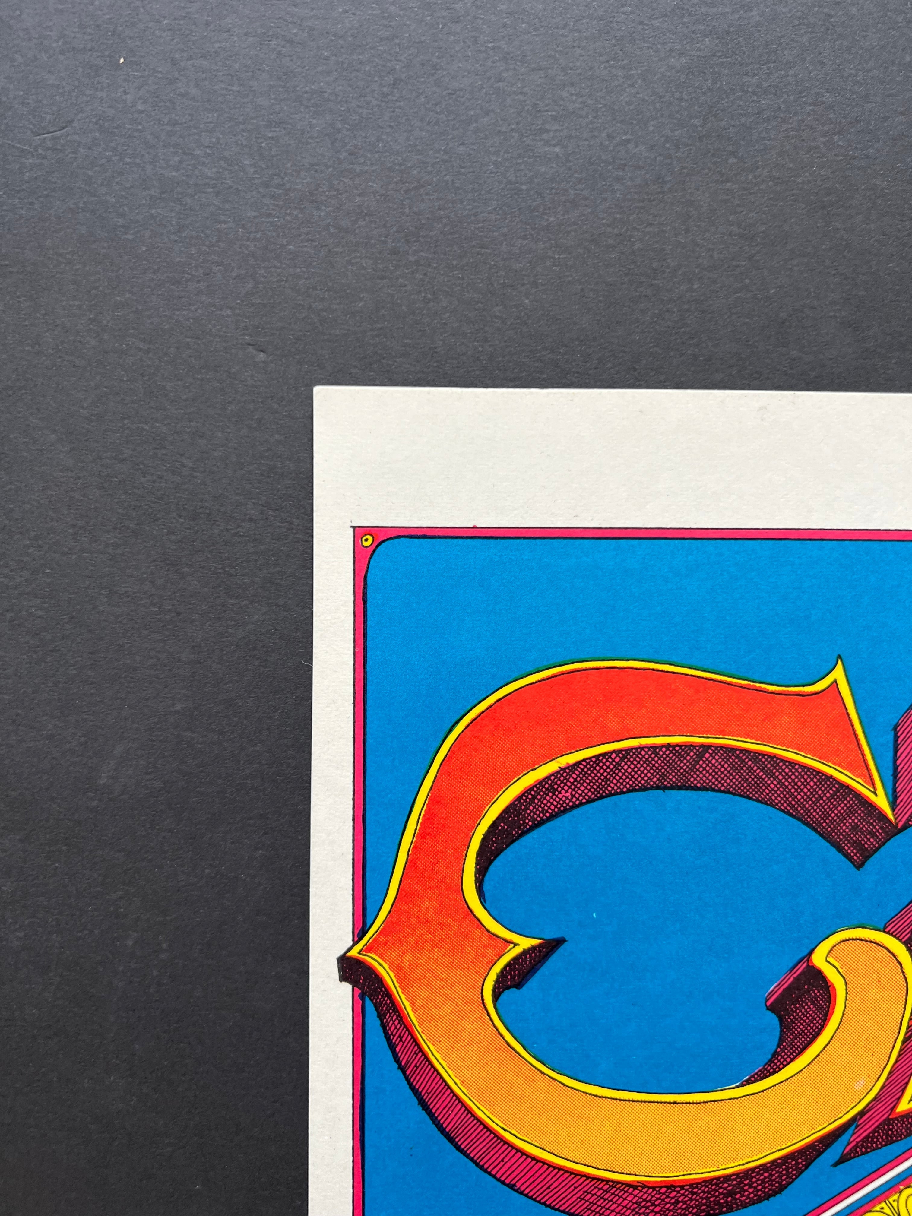 CAN-A-BLIS — Pipe & Cigarette Tobacco Advertising Poster — Rick Griffin, Offset Lithograph (1967)