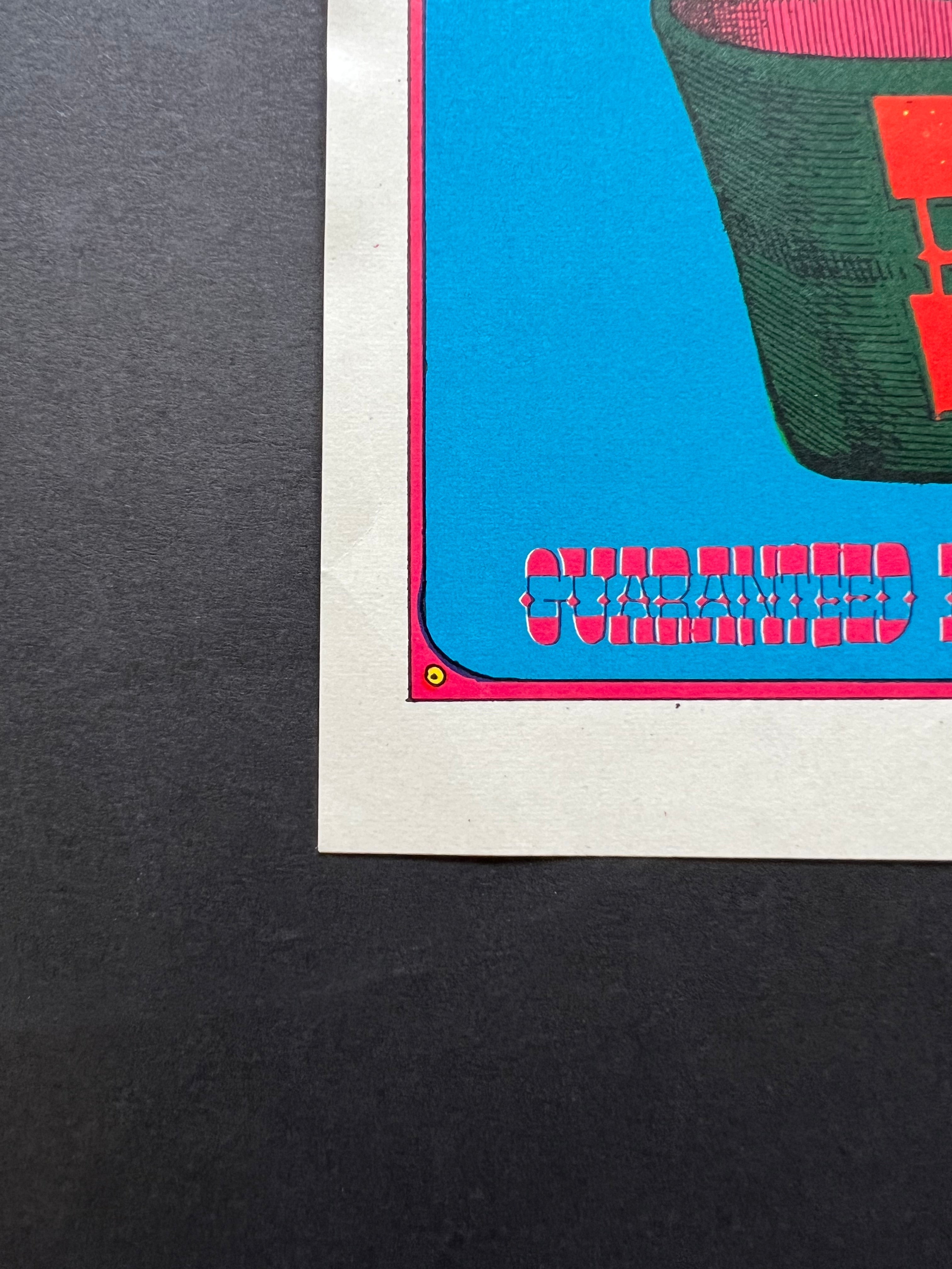 CAN-A-BLIS — Pipe & Cigarette Tobacco Advertising Poster — Rick Griffin, Offset Lithograph (1967)