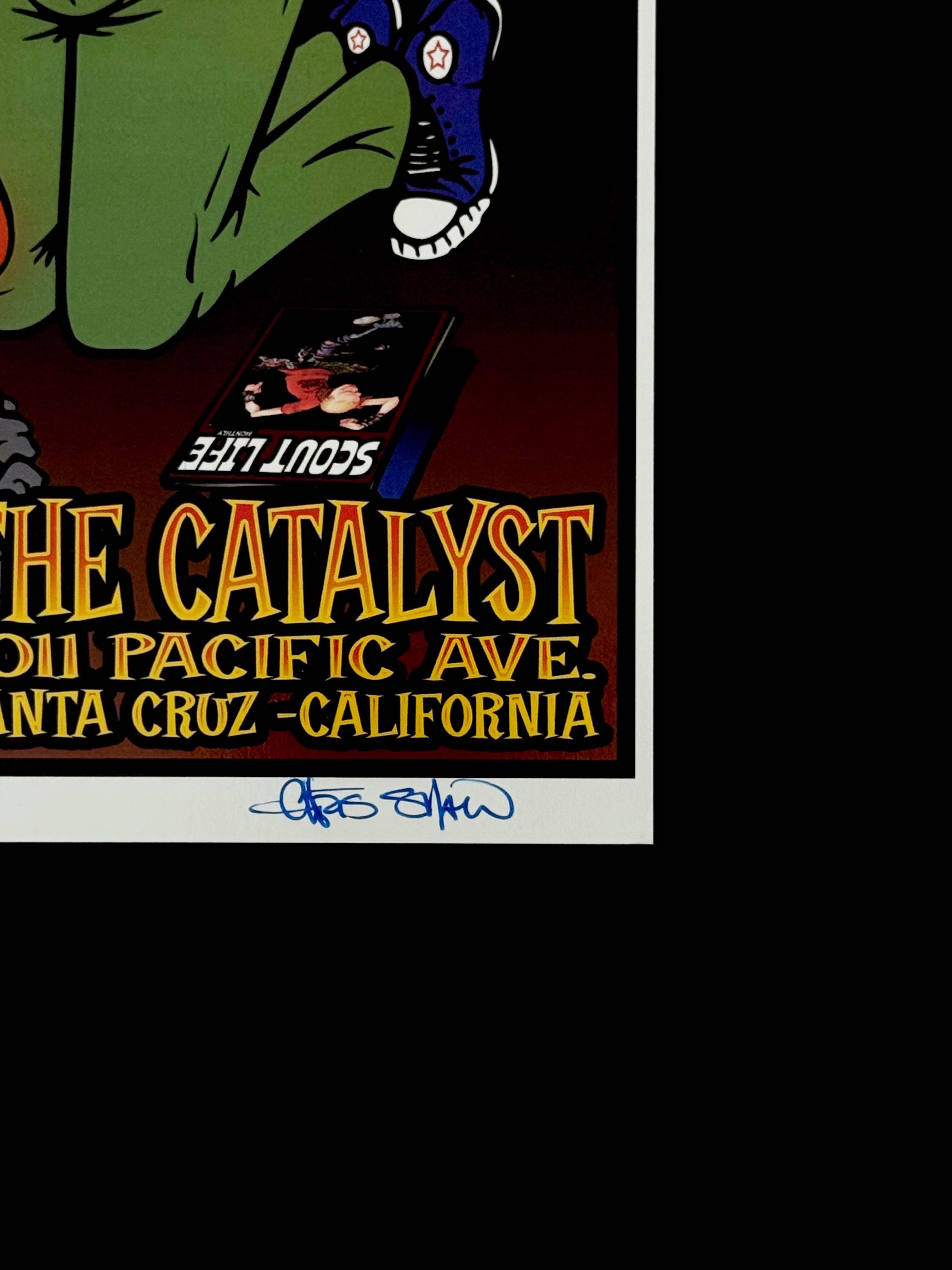 Circle Jerks / Time Again / Duane Peters / Gunfight — The Catalyst — Chris Shaw, Digital Print — Signed and Numbered (2005)