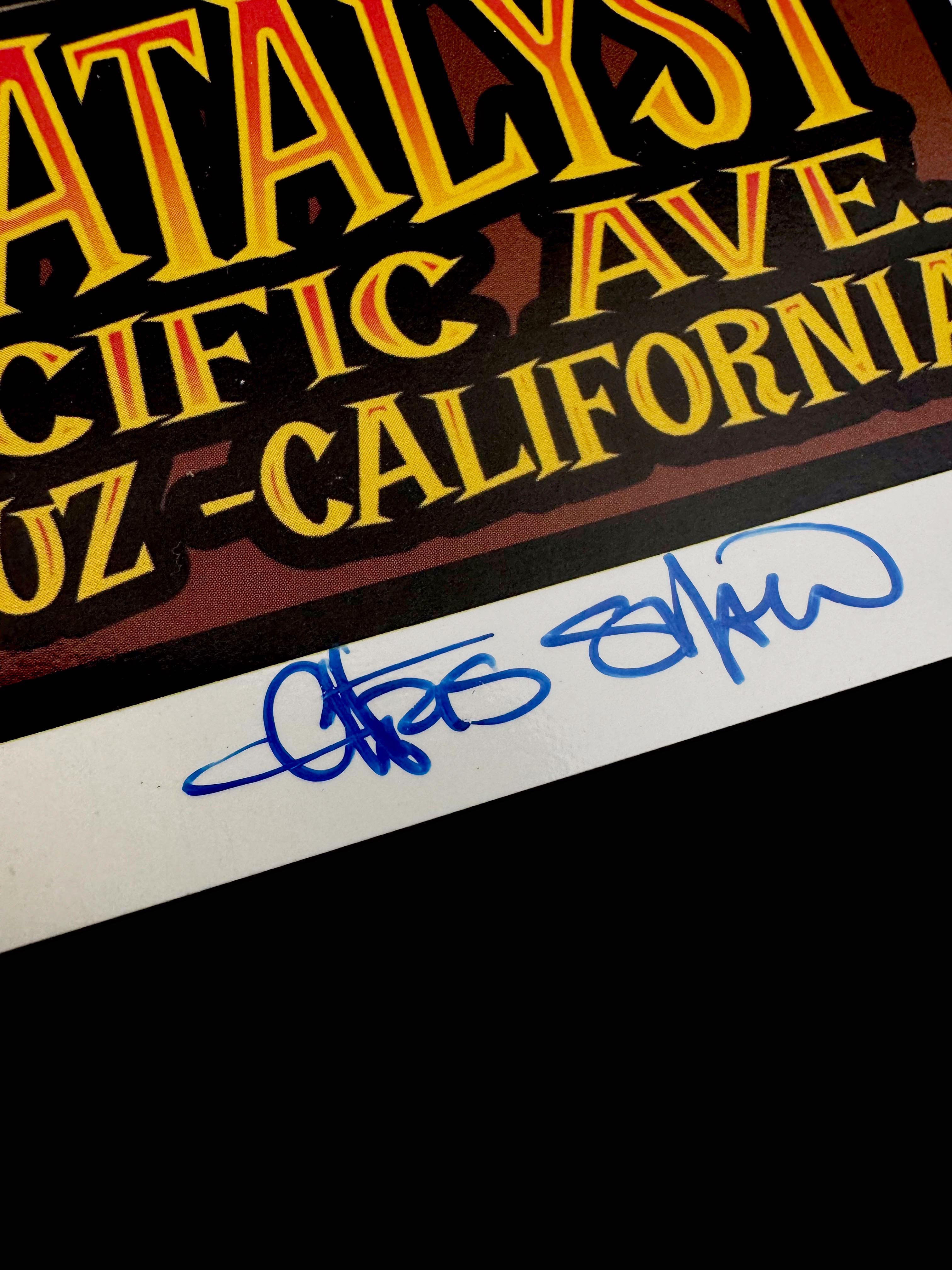 Circle Jerks / Time Again / Duane Peters / Gunfight — The Catalyst — Chris Shaw, Digital Print — Signed and Numbered (2005)