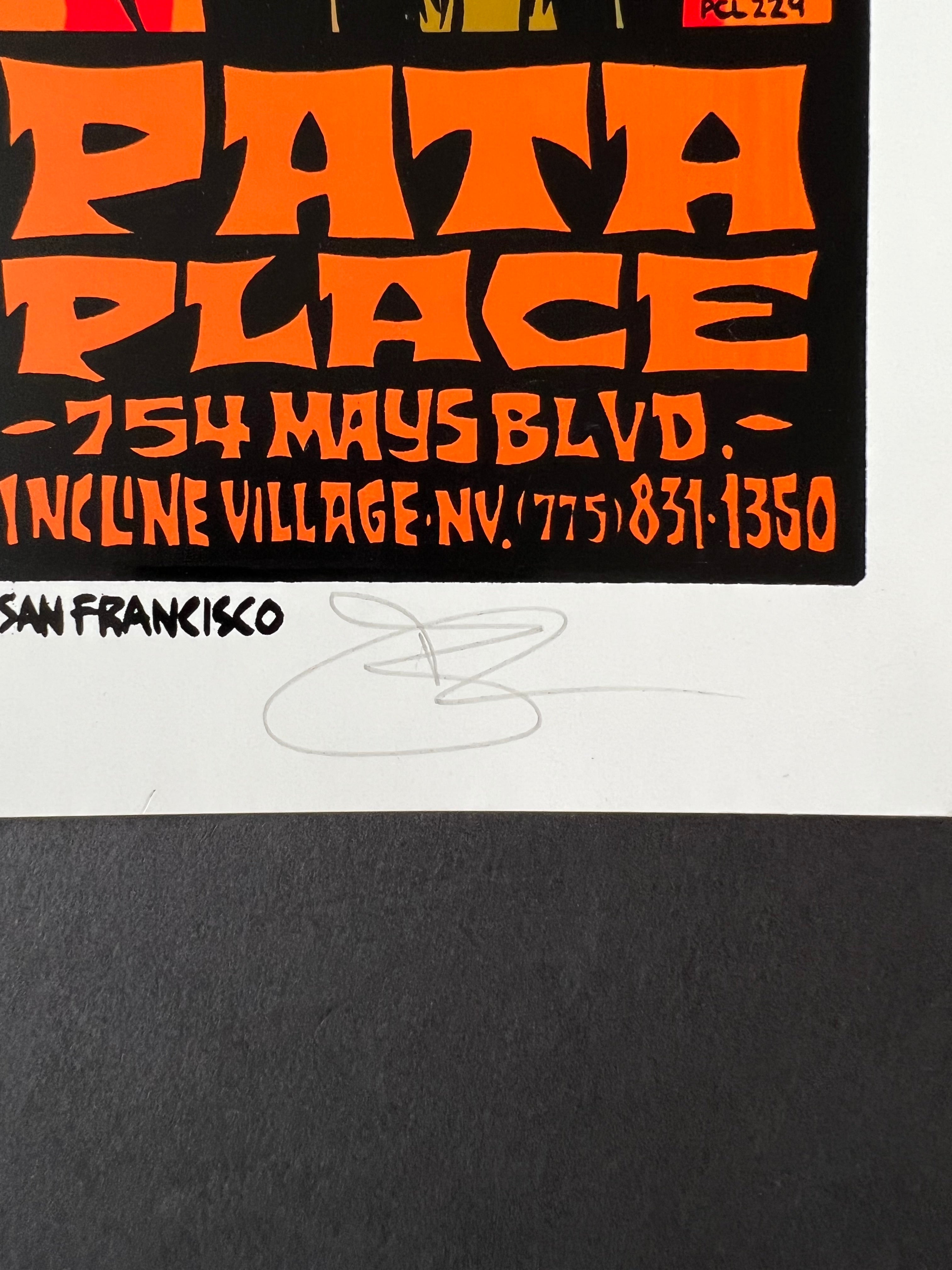 Dead Bolt — Pata Place — Alan Forbes, Signed & Numbered Screenprint (2000)