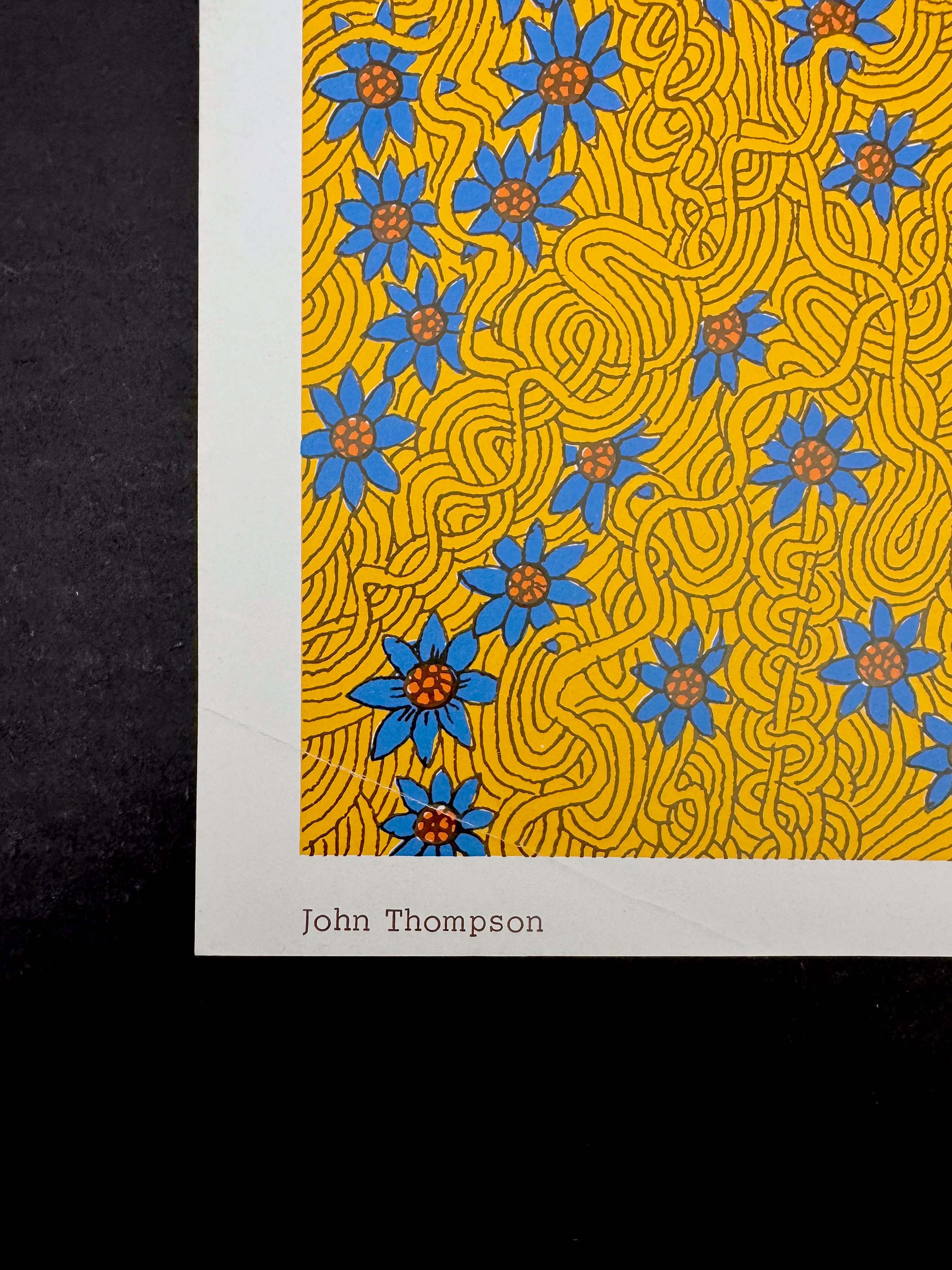 "Flower Child" — Astro Posters Art Print — John Thompson, Offset Lithograph (1967)