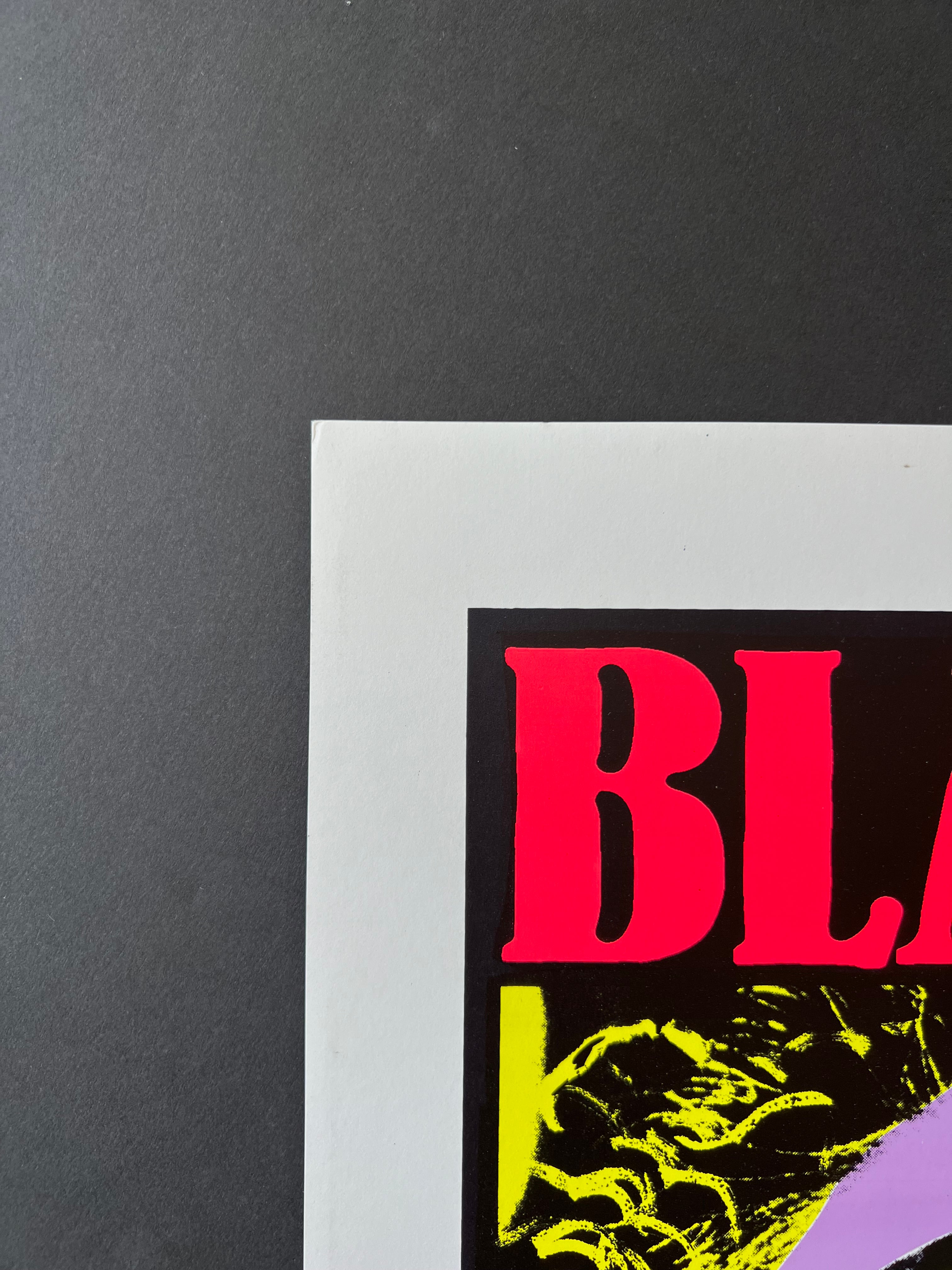 Black Market Flowers — 1993 Tour — Frank Kozik, Screenprint (1993)