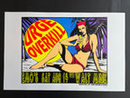 Urge Overkill / Walt Mink — Emo’s — Frank Kozik, Signed & Numbered Screenprint (1993)