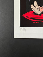 Girl Trouble /  Famous Monsters /  Wire Taps — Seattle — Alan Forbes, Signed & Numbered Screenprint (1998)