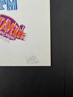Jon Spencer Blues Explosion /  Railroad Jerk — First Avenue — Ward Sutton Signed & Numbered Screenprint (1996)