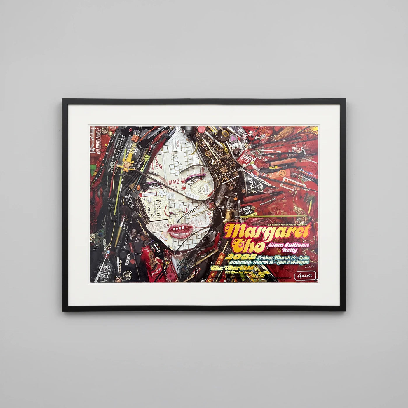 Margaret Cho — The Warfield — Jason Mecier, Offset Lithograph (2008)