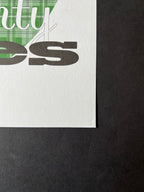 RARE! The Mighty Mighty Bosstones / Face to Face — The Edge — Offset lithograph (1995)