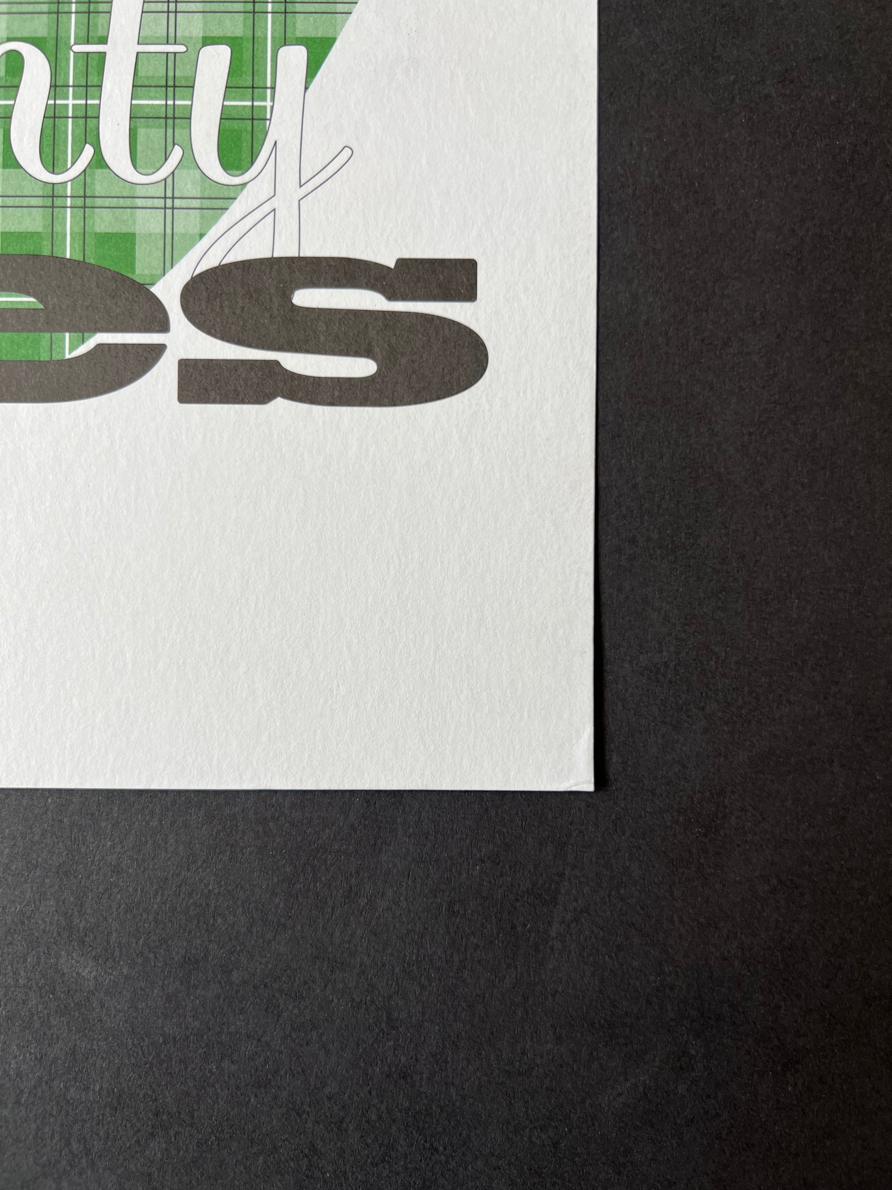 RARE! The Mighty Mighty Bosstones / Face to Face — The Edge — Offset lithograph (1995)
