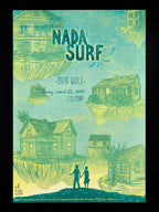 Nada Surf / Sea Wolf — The Fillmore —  Kevin Tong, Offset Lithograph (2008)