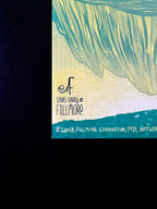 Nada Surf / Sea Wolf — The Fillmore —  Kevin Tong, Offset Lithograph (2008)