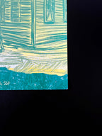 Nada Surf / Sea Wolf — The Fillmore —  Kevin Tong, Offset Lithograph (2008)