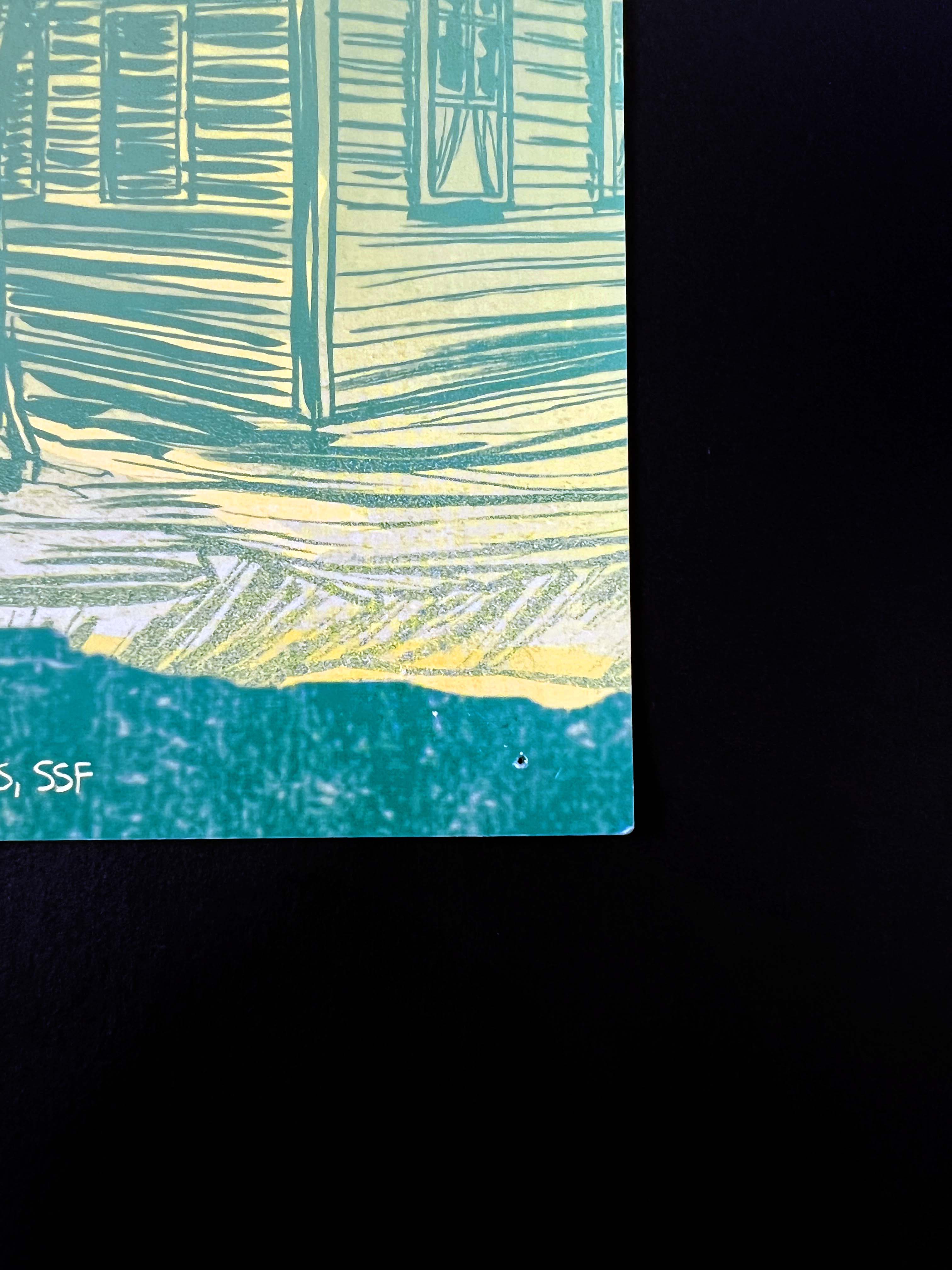 Nada Surf / Sea Wolf — The Fillmore —  Kevin Tong, Offset Lithograph (2008)