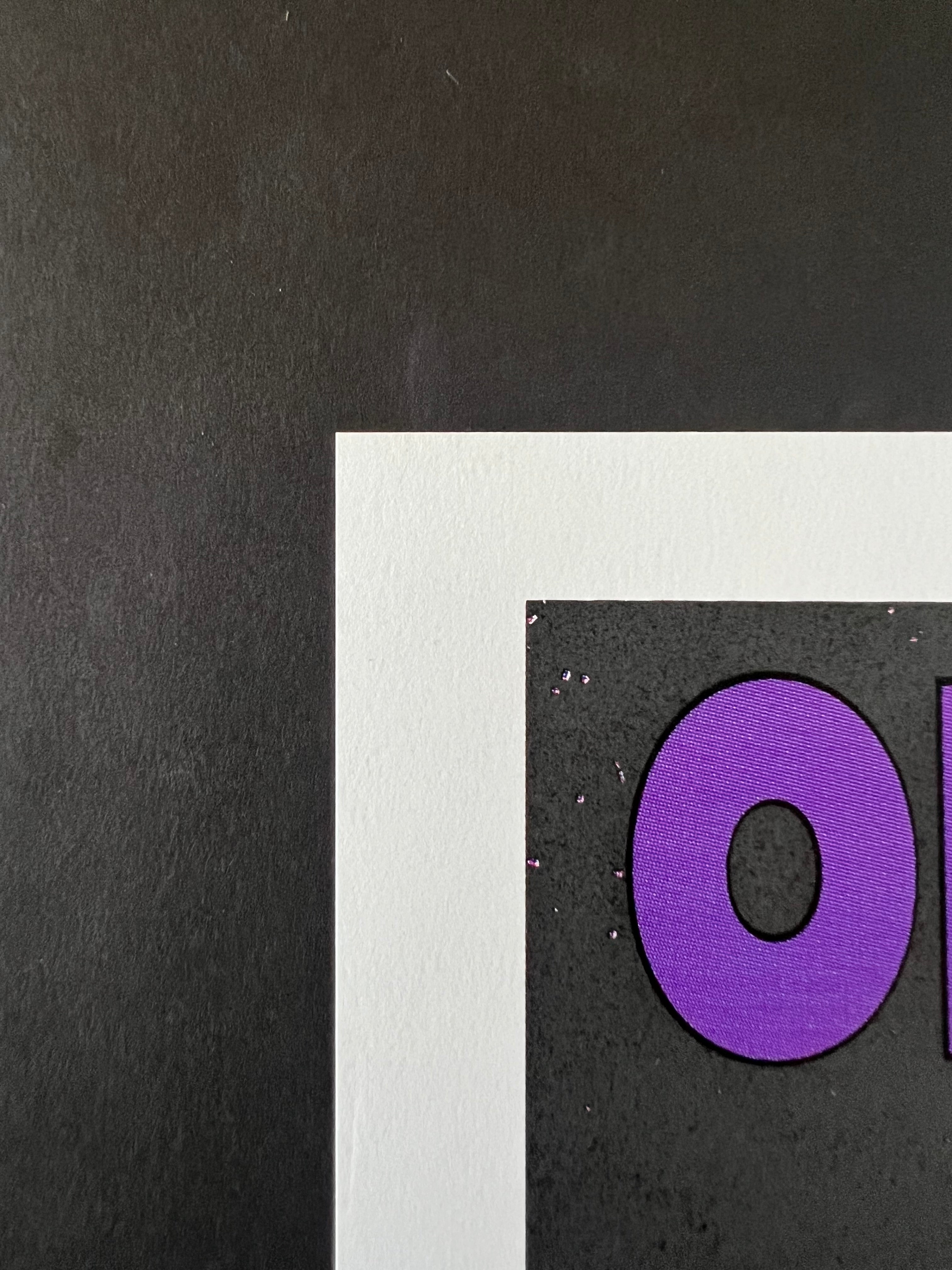 The Offspring /  Quicksand /  No Use For A Name — The Edge — M. Getz, Signed & Numbered Screenprint (1995)