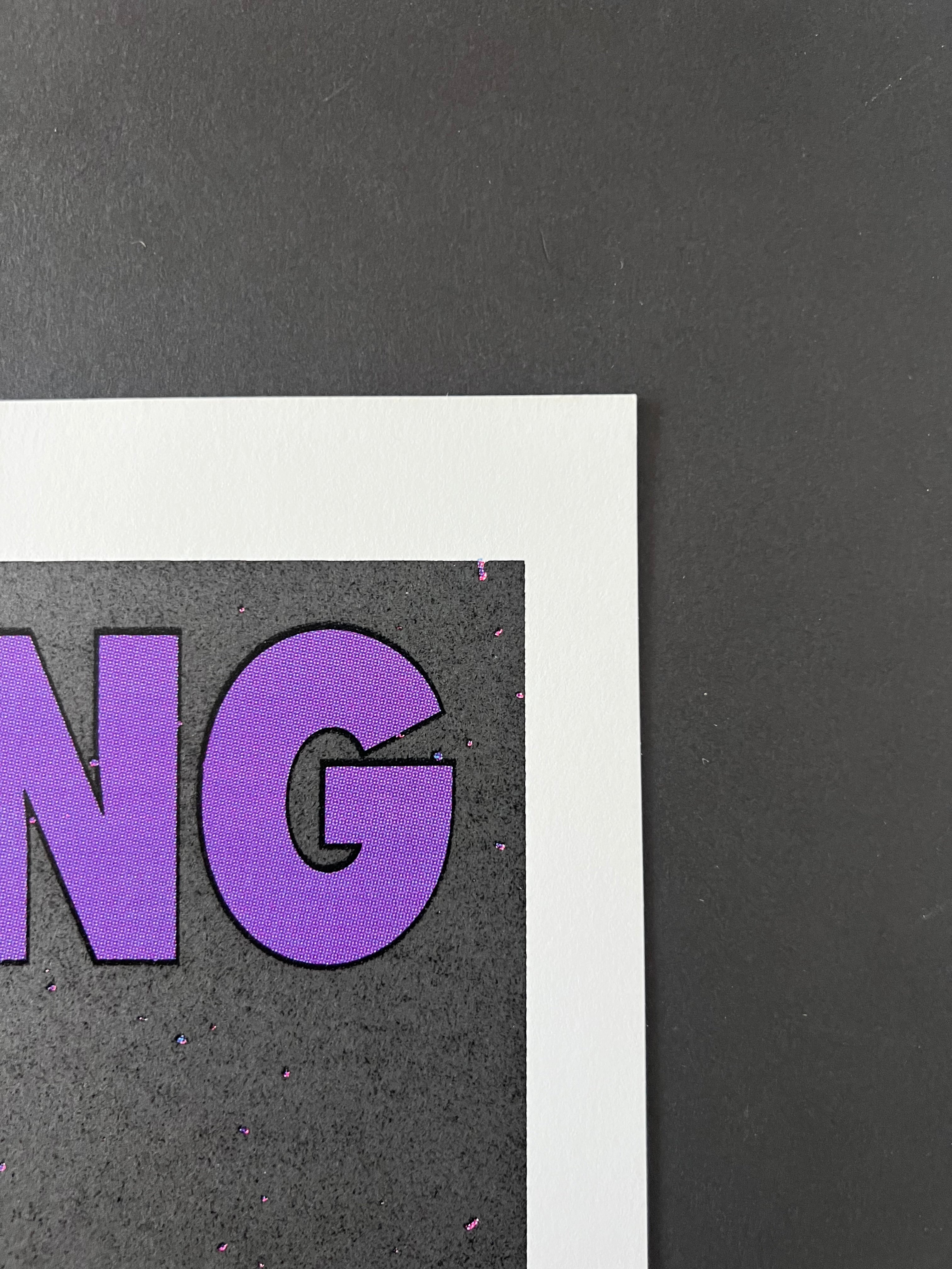 The Offspring /  Quicksand /  No Use For A Name — The Edge — M. Getz, Signed & Numbered Screenprint (1995)
