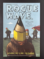 Rogue Wave / Grand Ole Party — The Fillmore — John Mavroudis, Offset Lithograph (2008)