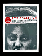 Rye Coalition / Falcon Crest / The Kinison —  Triple Rock Social Club  —  Amy Jo, Signed and Numbered Screenprint (2004)