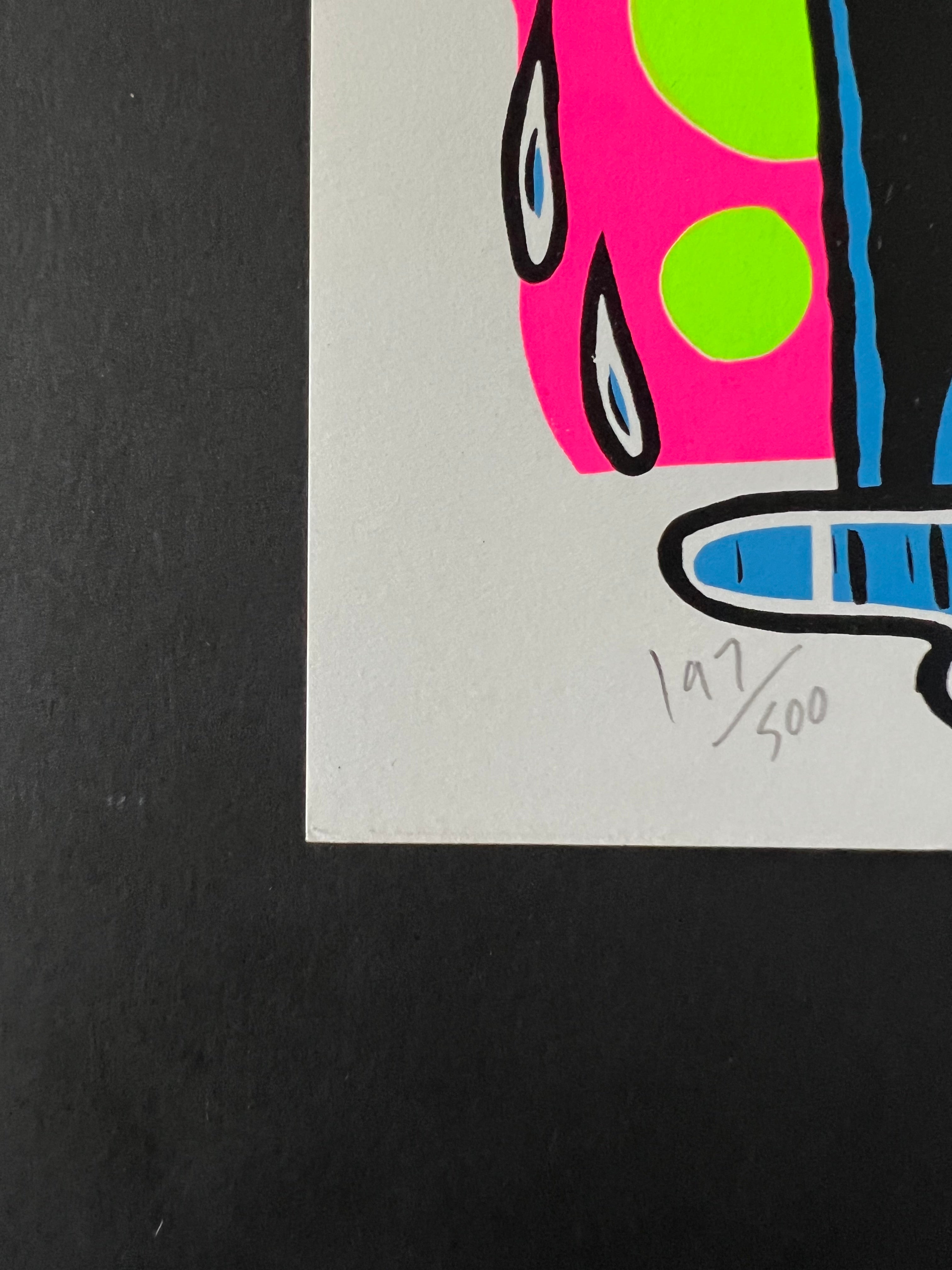 Southern Culture on the Skids / The Muffs / Cub — Maxwell's — Ward Sutton, Signed & Numbered Screenprint (1995)