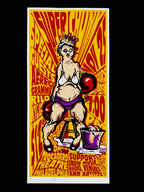 Superchunk / Aereogramme / Rilo Kylie — Trocadero Theatre — Jeff Wood / James Decker, Signed & Numbered Screenprint (2001)