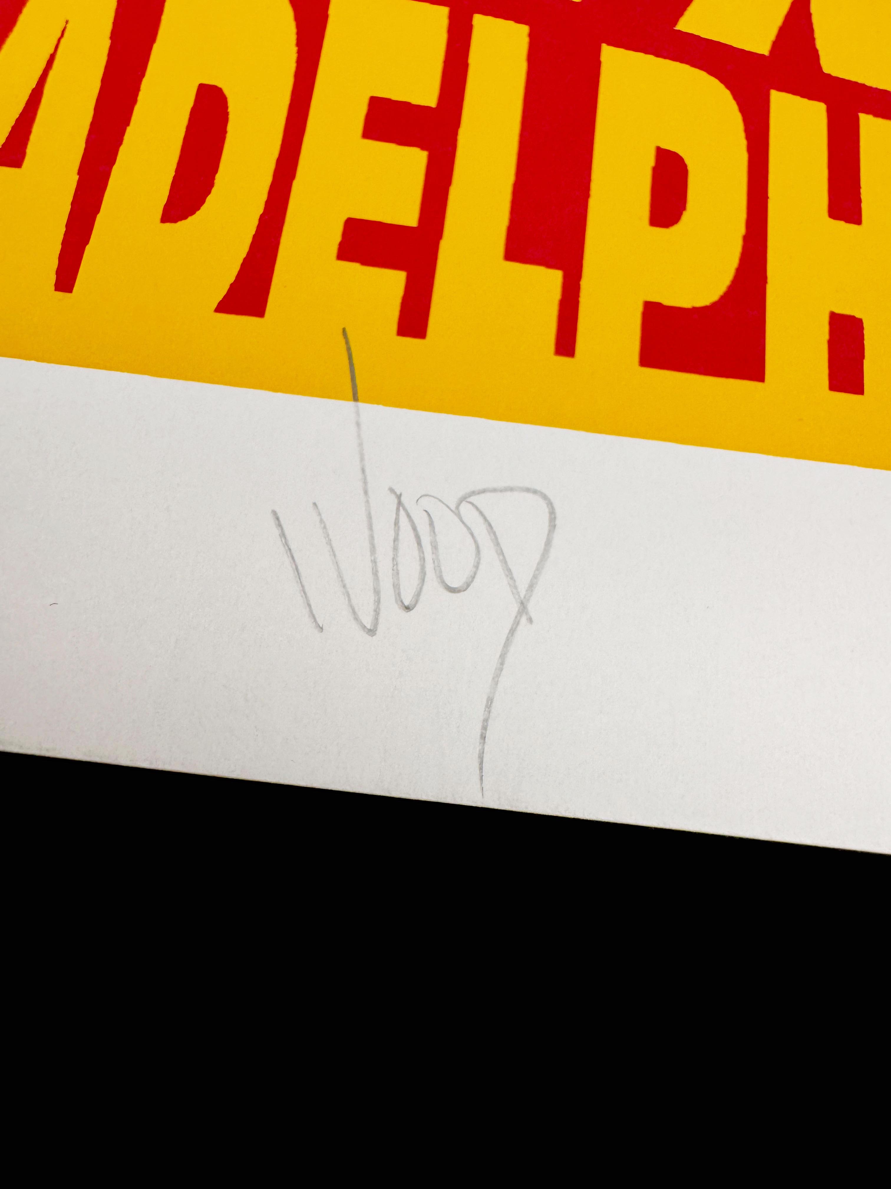 Superchunk / Aereogramme / Rilo Kylie — Trocadero Theatre — Jeff Wood / James Decker, Signed & Numbered Screenprint (2001)