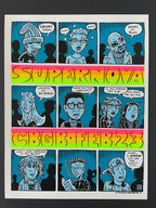 Supernova — CBGB — Ward Sutton, Screenprint (1996)