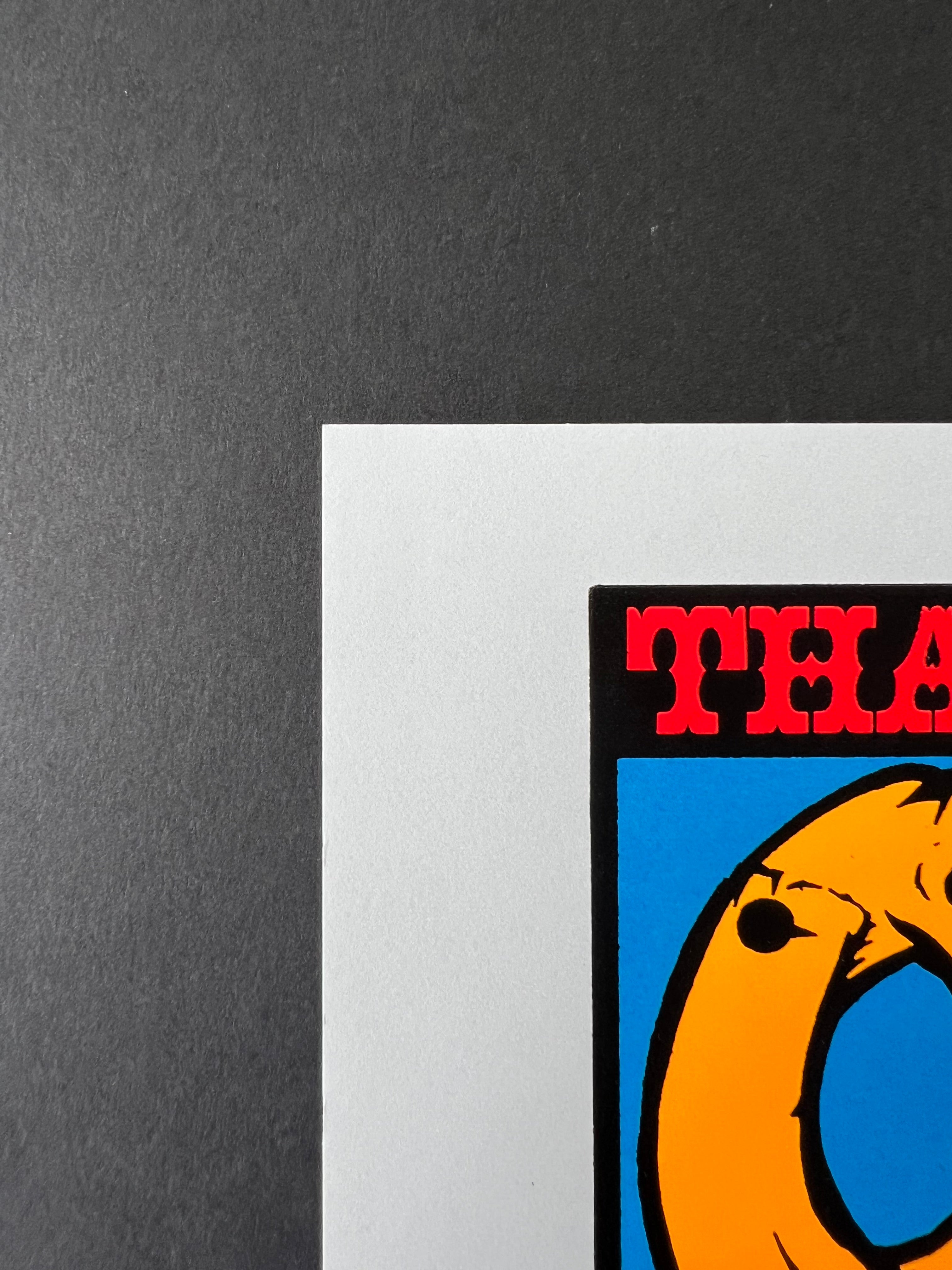 Cows / Mama Tic / Guzzard — Thank God I'm a Country Boy! — Frank Kozik, Screenprint (1992)