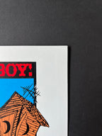 Cows / Mama Tic / Guzzard — Thank God I'm a Country Boy! — Frank Kozik, Screenprint (1992)
