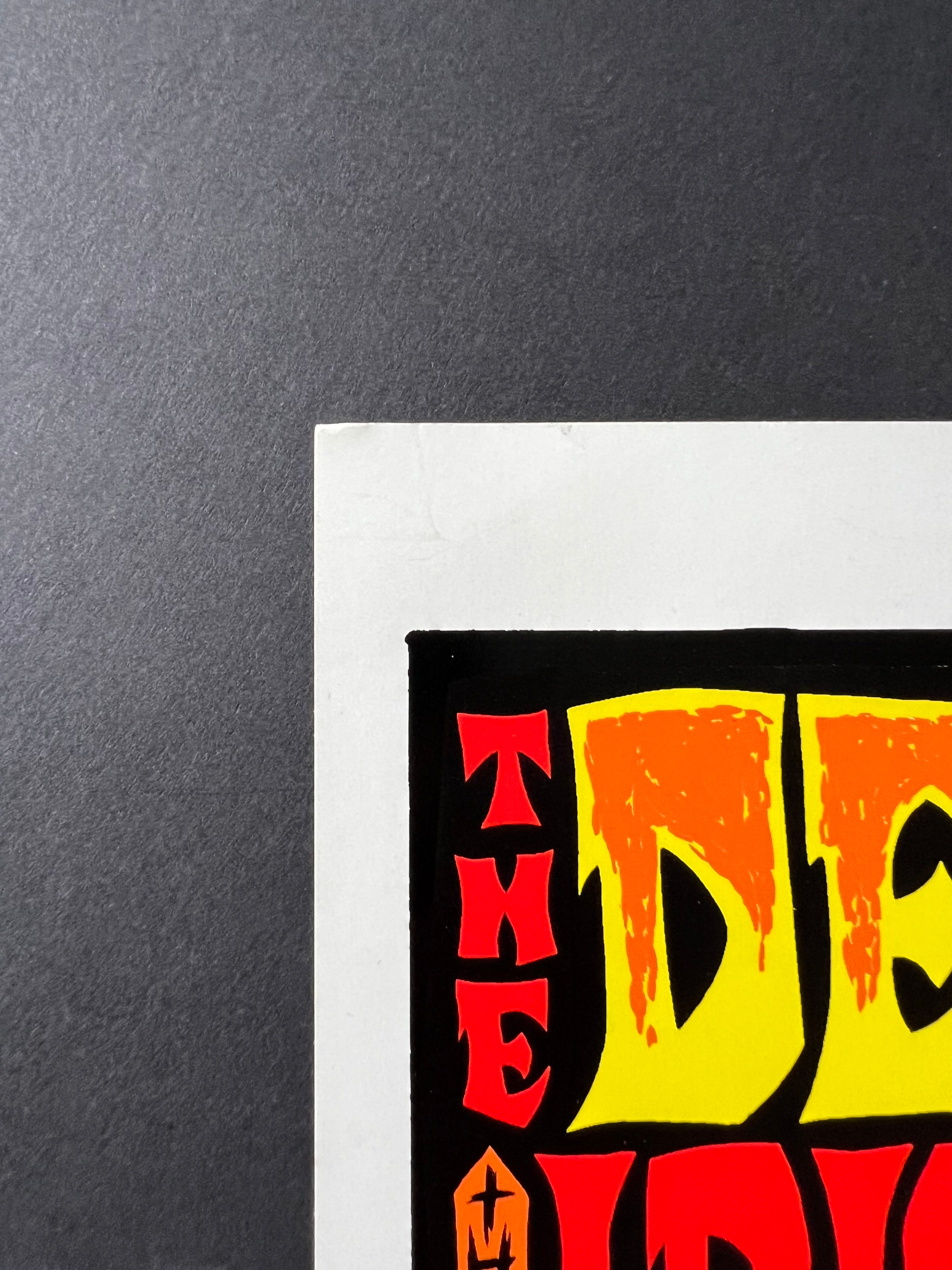 The Demonics /  The Idiots /  The Nads — San Francisco — Alan Forbes, Signed & Numbered Screenprint (2000)