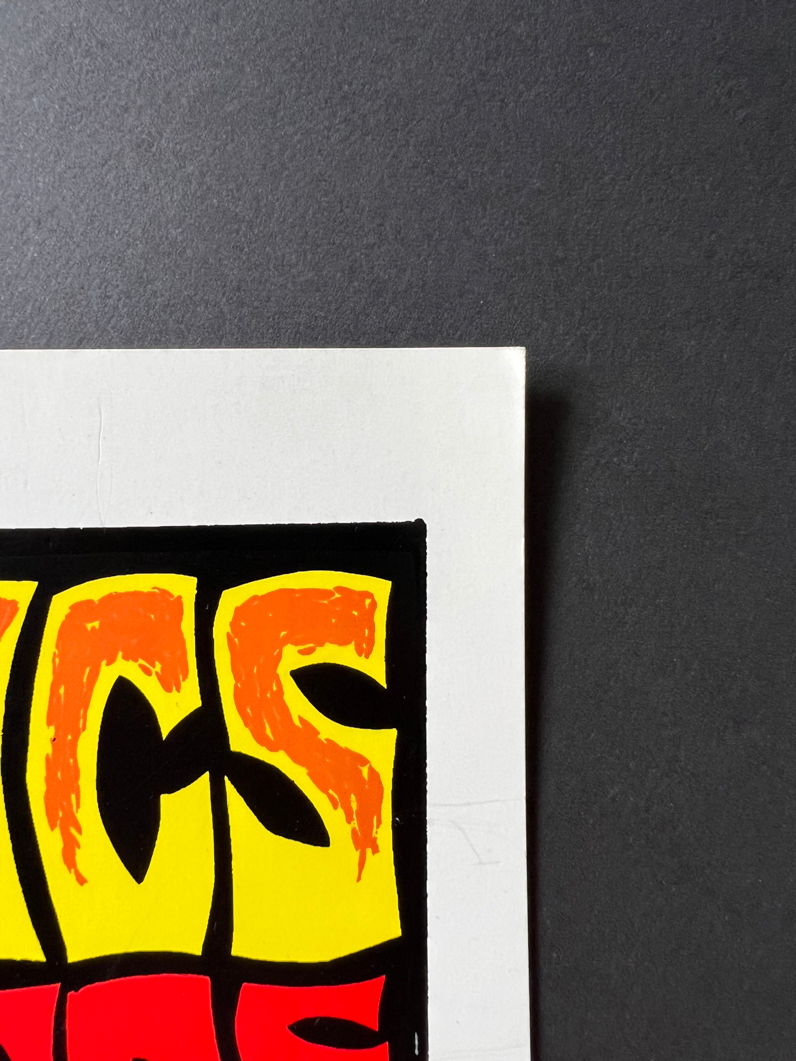 The Demonics /  The Idiots /  The Nads — San Francisco — Alan Forbes, Signed & Numbered Screenprint (2000)