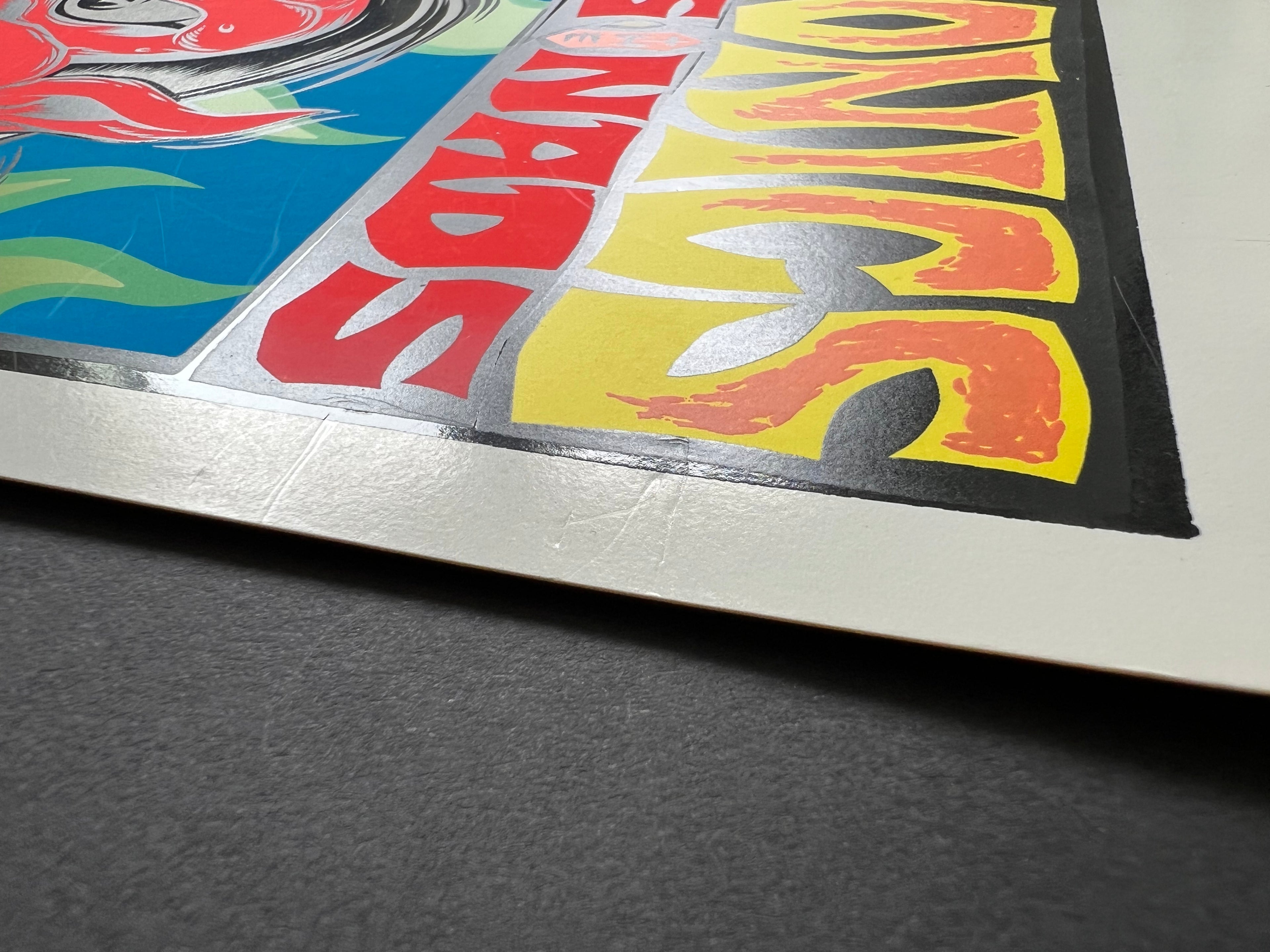 The Demonics /  The Idiots /  The Nads — San Francisco — Alan Forbes, Signed & Numbered Screenprint (2000)