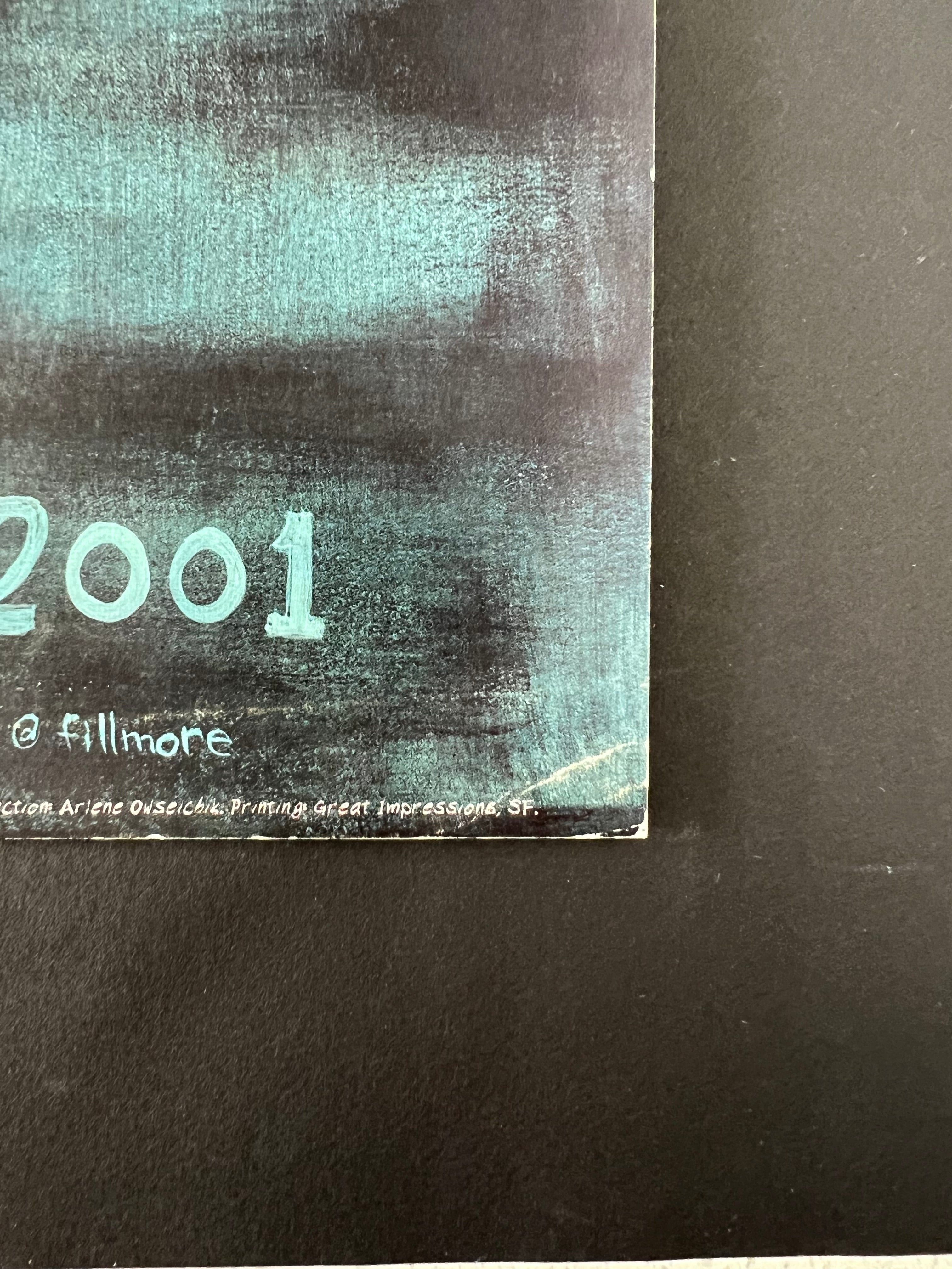 Tricky / Emiliana Torrini — The Fillmore — Joel Elrod / Arlene Owseichik, Offset Lithograph (2001)