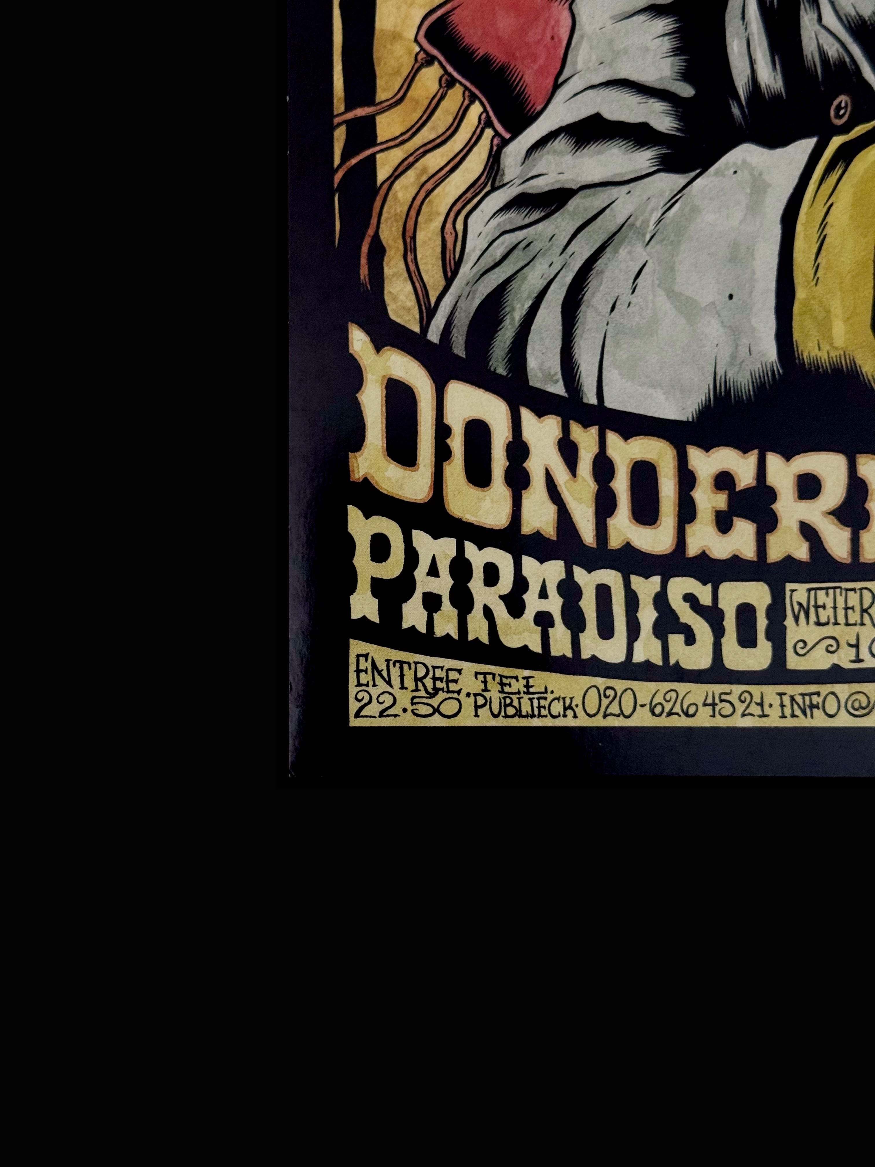 Wilco / Scout Niblett — Paradiso — Alan Forbes, Offset Lithograph (2007)
