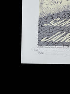 Willie Nelson — The Catalyst — Emek, Signed & Numbered Screenprint (2006)