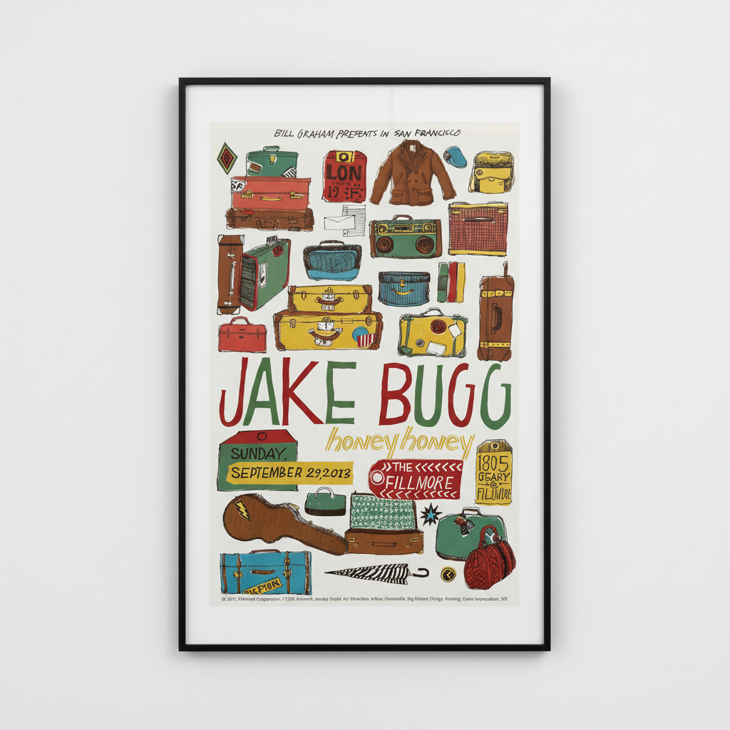 Jake Bugg Poster - Gallery Wall