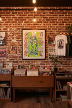 Jon Spencer Blues Explosion Poster in Record Store
