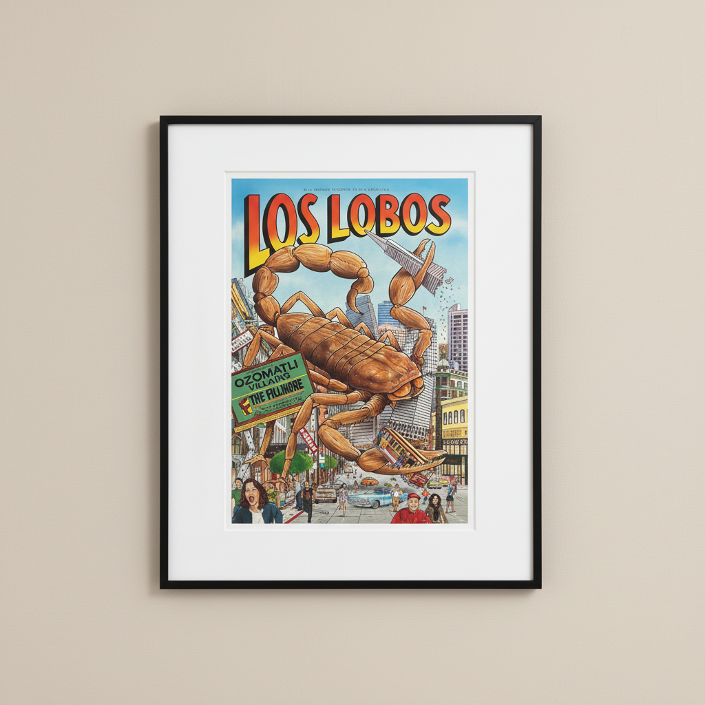 Los Lobos Poster - Gallery Wall