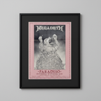 Megadeth — Paradiso, Amsterdam — Valentine's Day — John Seabury, Offset Lithograph (2008)
