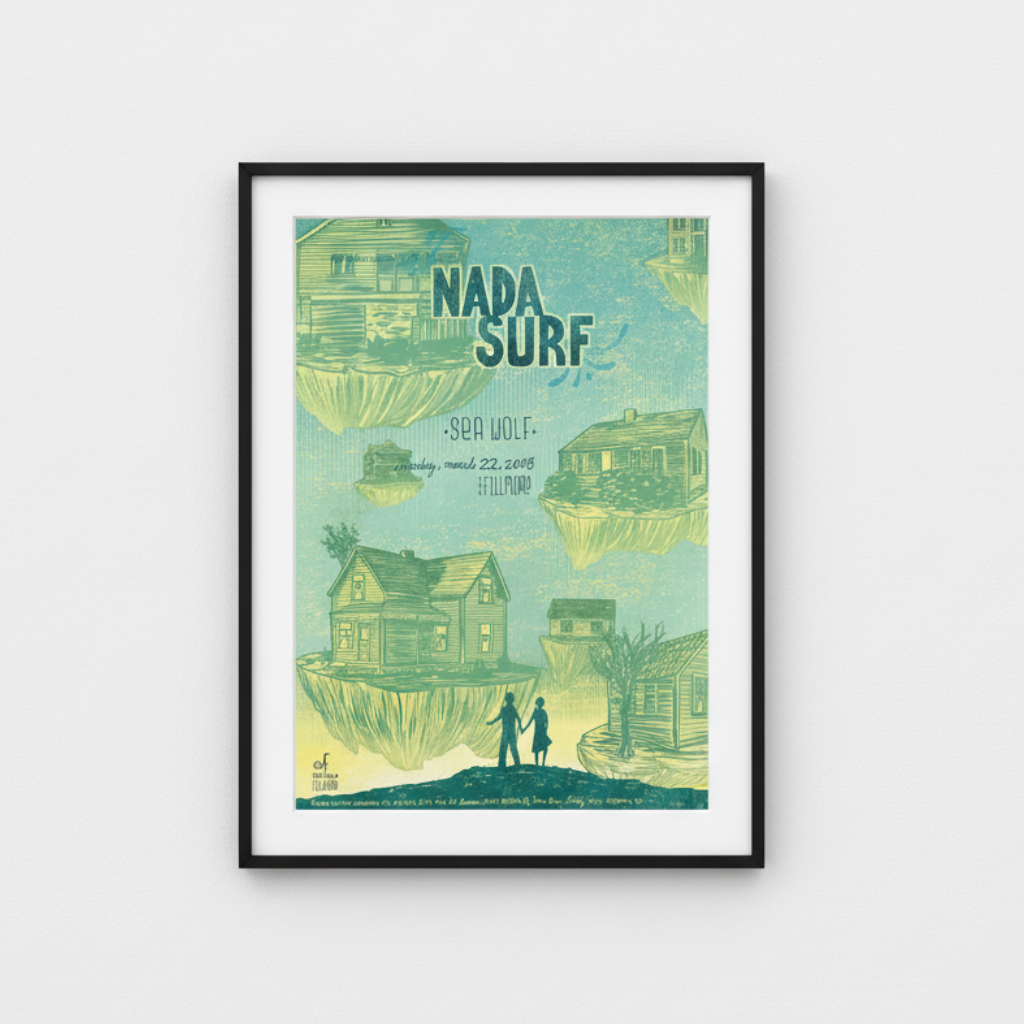Nada Surf Poster - Gallery Wall