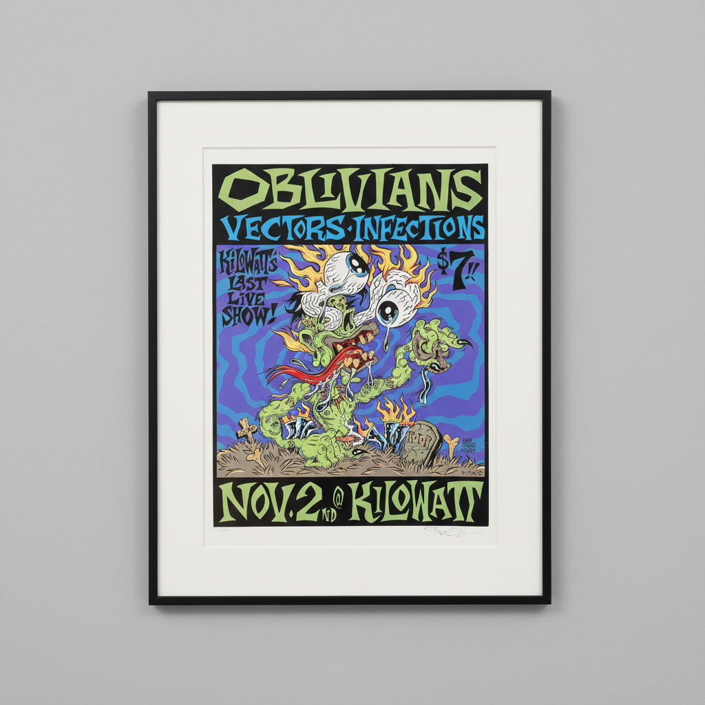 Oblivians Poster - Gallery Wall