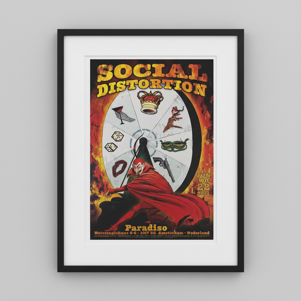 Social Distortion Poster - Gallery Wall