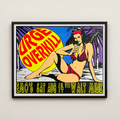 Urge Overkill / Walt Mink — Emo’s — Frank Kozik, Signed & Numbered Screenprint (1993)