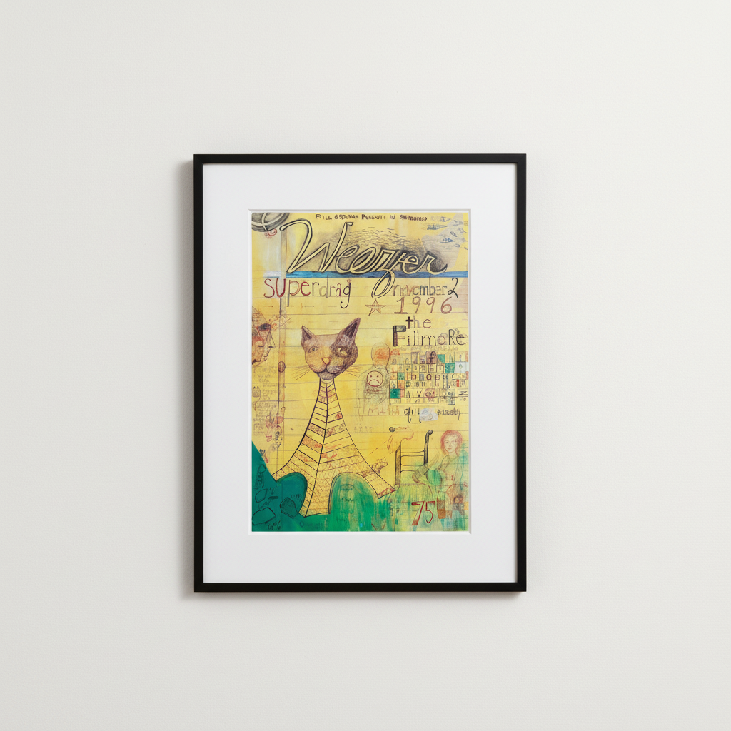 Weezer Poster - Gallery Wall