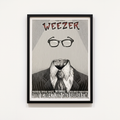 Weezer — Santa Barbara Bowl — Emek, Screenprint (2005)
