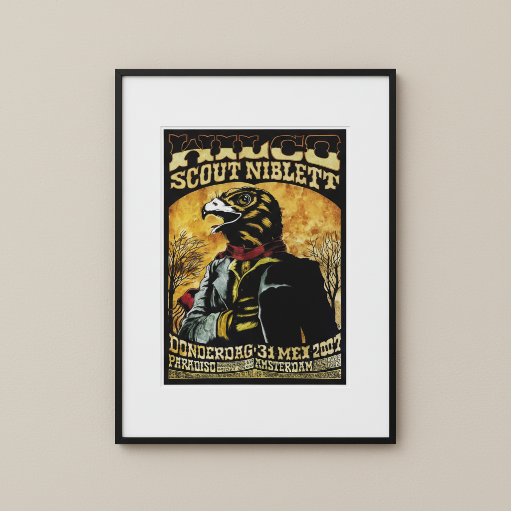Wilco Scout Niblett Poster - Gallery Wall