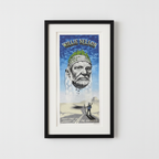 Willie Nelson — The Catalyst — Emek, Signed & Numbered Screenprint (2006)